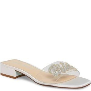 Betsey Johnson Bride Sandals